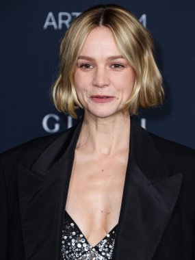 Carey Mulligan, Gucci 'nin 5 Kasım 2022' de Los Angeles İlçe Sanat Müzesi 'nde düzenlediği 11. LACMA Sanat + Film Galası 2022' ye geldi..