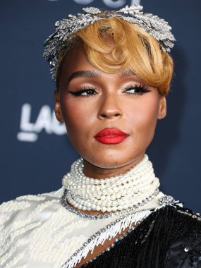 Janelle Mone (Janelle Monae), 5 Kasım 2022 tarihinde Los Angeles, Kaliforniya, ABD 'de bulunan Los Angeles İlçe Sanat Müzesi' nde düzenlenen Gucci tarafından sunulan 11..