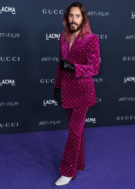 Jared Leto, 5 Kasım 2022 'de Los Angeles County Sanat Müzesi' nde düzenlenen Gucci tarafından sunulan 11. LACMA Sanat + Film Galası 'na geldi..