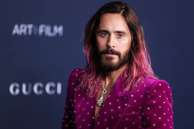 Jared Leto arrives at the 11th Annual LACMA Art + Film Gala 2022 presented by Gucci held at the Los Angeles County Museum of Art on November 5, 2022 in Los Angeles, California, United States. clipart