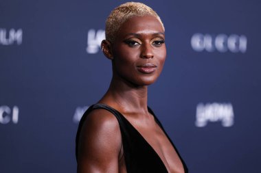 Jodie Turner-Smith, Gucci 'nin 5 Kasım 2022' de Los Angeles İlçe Sanat Müzesi 'nde düzenlediği 11. LACMA Sanat + Film Galası 2022' ye geldi..