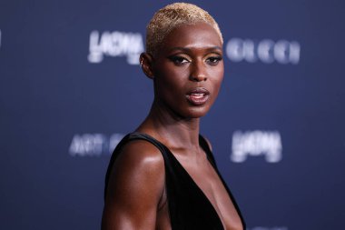 Jodie Turner-Smith, Gucci 'nin 5 Kasım 2022' de Los Angeles İlçe Sanat Müzesi 'nde düzenlediği 11. LACMA Sanat + Film Galası 2022' ye geldi..