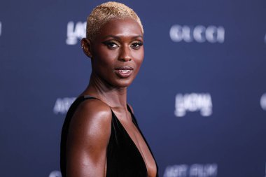Jodie Turner-Smith, Gucci 'nin 5 Kasım 2022' de Los Angeles İlçe Sanat Müzesi 'nde düzenlediği 11. LACMA Sanat + Film Galası 2022' ye geldi..