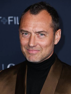 Jude Law, Los Angeles İlçe Sanat Müzesi 'nde 5 Kasım 2022 tarihinde Gucci tarafından sunulan 11. LACMA Sanat + Film Galası' na geldi..