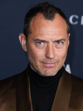 Jude Law, Los Angeles İlçe Sanat Müzesi 'nde 5 Kasım 2022 tarihinde Gucci tarafından sunulan 11. LACMA Sanat + Film Galası' na geldi..