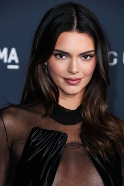Kendall Jenner, 5 Kasım 2022 'de Los Angeles Eyalet Sanat Müzesi' nde düzenlenen Gucci tarafından sunulan 11. LACMA Sanat + Film Galası 2022 'ye geldi..