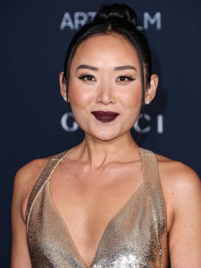 Li Jun Li, 5 Kasım 2022 'de Los Angeles Eyalet Sanat Müzesi' nde düzenlenen Gucci tarafından sunulan 11. LACMA Sanat ve Film Galası 2022 'ye geliyor..