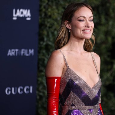 Olivia Wilde, 5 Kasım 2022 'de Los Angeles County Sanat Müzesi' nde düzenlenen Gucci tarafından sunulan 11. LACMA Sanat + Film Galası 'na geldi.. 