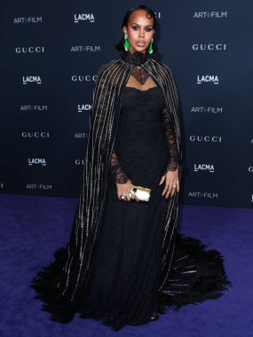 Sabrina Dhowre Elba, Gucci 'nin 5 Kasım 2022' de Los Angeles İlçe Sanat Müzesi 'nde sunduğu 11. LACMA Sanat + Film Galası' na geldi..