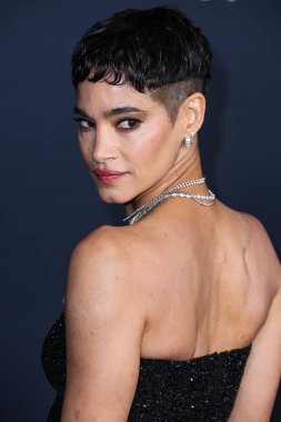 Sofya Boutella, Gucci 'nin 5 Kasım 2022' de Los Angeles İlçe Sanat Müzesi 'nde sunduğu 11. LACMA Sanat + Film Galası' na geldi..