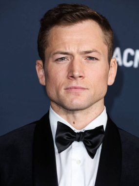 Taron Egerton, Gucci 'nin 5 Kasım 2022' de Los Angeles İlçe Sanat Müzesi 'nde sunduğu 11. LACMA Sanat + Film Galası 2022' ye geliyor..