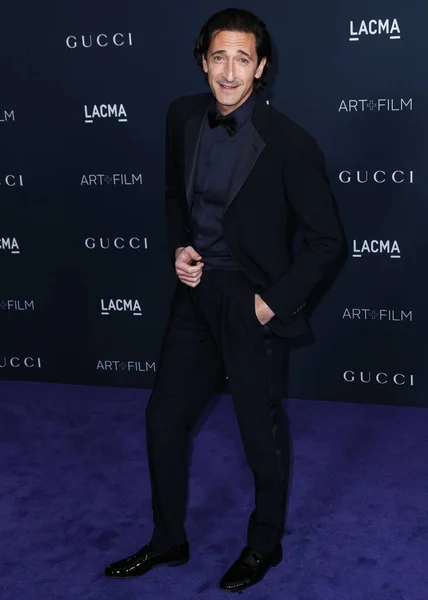 Adrien Brody Llega 11ª Gala Anual Arte Cine Lacma 2022 — Foto de Stock