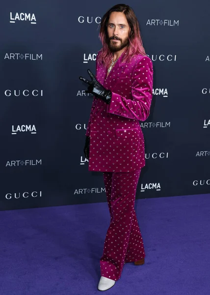 Jared Leto Φτάνει Στο 11Ο Ετήσιο Lacma Art Film Gala — Φωτογραφία Αρχείου