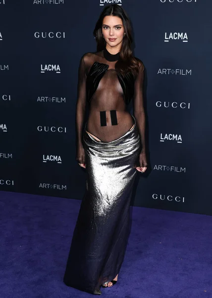 Kendall Jenner Bei Der Jährlichen Lacma Art Film Gala 2022 — Stockfoto