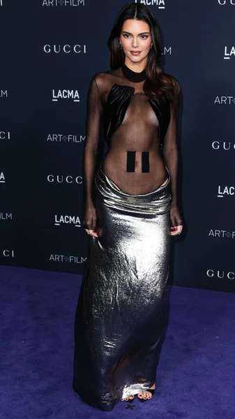 Kendall Jenner Przybywa Doroczną Galę Sztuki Lacma Film 2022 Prezentowaną — Zdjęcie stockowe