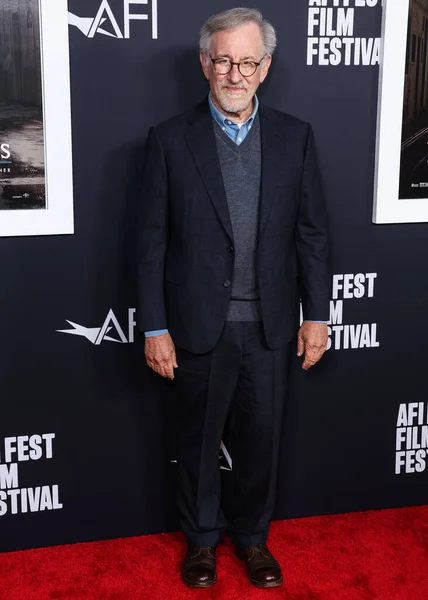 Regista Produttore Sceneggiatore Americano Steven Spielberg Arriva 2022 Afi Fest — Foto Stock