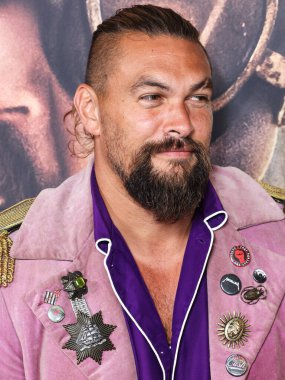 Amerikalı aktör Jason Momoa, Netflix 'in' Slumberland 'inin Los Angeles prömiyerine 9 Kasım 2022' de Westfield Century City 'de düzenlenen AMC Century City 15' e geldi..