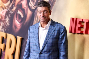 Amerikalı aktör Kyle Chandler, Netflix 'in' Slumberland 'inin Los Angeles prömiyerine 9 Kasım 2022' de Westfield Century City 'de düzenlenen AMC Century City 15' te ulaştı.. 