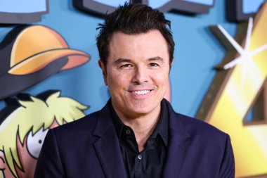 Amerikalı aktör, senarist, yapımcı, yönetmen ve şarkıcı Seth MacFarlane 12 Kasım 2022 'de Los Angeles, Kaliforniya, ABD' de Fox Studio Lot 'ta düzenlenen FOX' un 'Family Guy' 400. bölüm kutlamasına geldi.. 