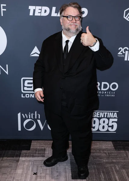 Μεξικανός Σκηνοθέτης Guillermo Del Toro Φτάνει Στο Critics Choice Associations — Φωτογραφία Αρχείου