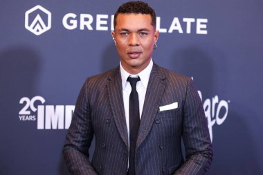 Porto Riko 'lu televizyon oyuncusu Ismael Cruz Crdova (Ismael Cruz Cordova), 13 Kasım 2022' de ABD 'nin Los Angeles kentindeki Fairmont Century Plaza Hotel' de düzenlenen Latin Sinema ve Televizyonunun Eleştirmen Seçimleri Dernekleri 2..