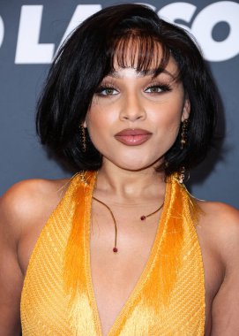 Amerikalı aktris Jaylen Barron, 13 Kasım 2022 'de Century City, Los Angeles, Kaliforniya, ABD' de düzenlenen Fairmont Century Plaza Oteli 'nde düzenlenen Latin Sinema ve Televizyonunun Yıllık 2.