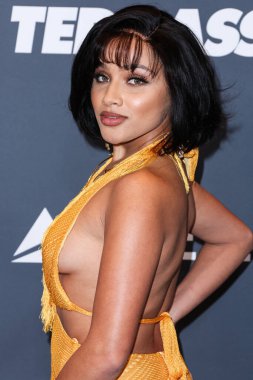 Amerikalı aktris Jaylen Barron, 13 Kasım 2022 'de Century City, Los Angeles, Kaliforniya, ABD' de düzenlenen Fairmont Century Plaza Oteli 'nde düzenlenen Latin Sinema ve Televizyonunun Yıllık 2.