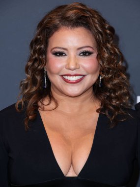 Amerikalı aktris Justina Machado, 13 Kasım 2022 'de Century City, Los Angeles, Kaliforniya, ABD' deki Fairmont Century Plaza Oteli 'nde düzenlenen Latin Sinema ve Televizyonu Yıllık Kutlamaları 2.