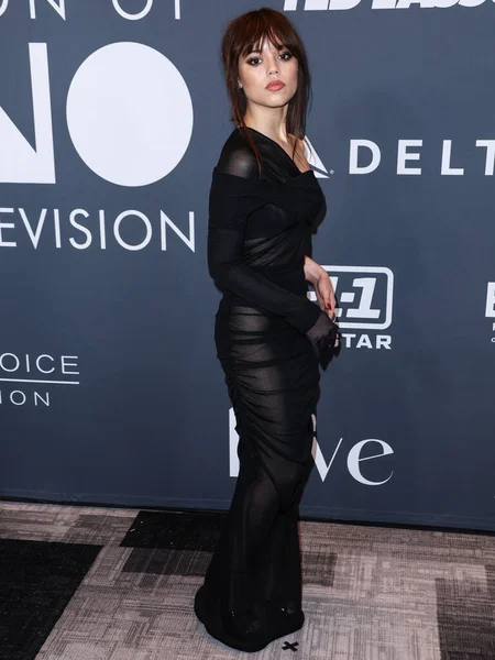 American Actress Jenna Ortega Arrives Critics Choice Associations 2Nd Annual — Stock Photo, Image
