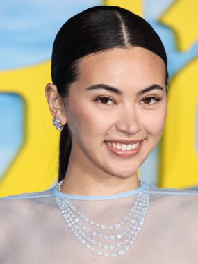 Muhafazakar Burch elbisesi giyen İngiliz aktris Jessica Henwick, Netflix 'in 14 Kasım 2022 tarihinde Los Angeles, Kaliforniya' daki Akademi Sinema Müzesi 'nde düzenlenen 