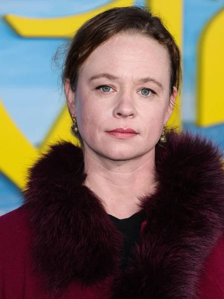 Thora Birch Amerikai Színésznő Érkezik Netflix Üveghagyma Kések Kibújnak Rejtély — Stock Fotó