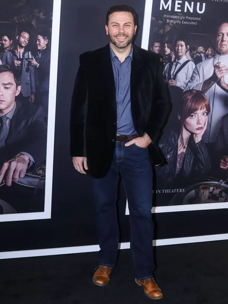 Amerikalı aktör Matt Cornwell, Searchlight Pictures 'ın' The Menu 'filminin New York galasına 14 Kasım 2022' de Manhattan, New York, ABD 'de bulunan AMC Lincoln Square Theater' a geldi.. 