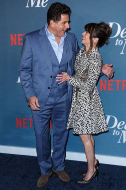 Film yönetmeni Steve Rodriguez ve partneri / Amerikalı aktris Linda Cardellini, Netflix 'in 