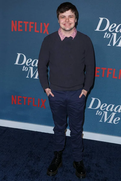 stock image Canadian actor Brendan Meyer arrives at the Los Angeles Premiere Of Netflix's 'Dead To Me' Season 3 held at the Netflix Tudum Theater on November 15, 2022 in Hollywood, Los Angeles, California, United States.