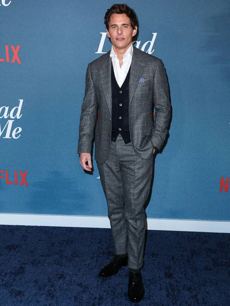 アメリカの俳優 元モデルのジェームズ マーズデンが 2022年11月15日にロサンゼルスのハリウッドで開催されたNetflixの Dead シーズン3のロサンゼルスプレミアに到着しました — ストック写真