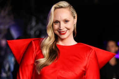 Gwendoline Christie arrives at the World Premiere Of Netflix's 'Wednesday' Season 1 held at the Hollywood American Legion Post 43 at Hollywood Legion Theater on November 16, 2022 in Hollywood, Los Angeles, California, United States.  clipart