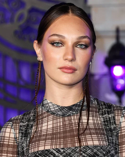 stock image American actress Maddie Ziegler arrives at the World Premiere Of Netflix's 'Wednesday' Season 1 held at the Hollywood American Legion Post 43 at Hollywood Legion Theater on November 16, 2022 in Hollywood, Los Angeles, California, United States. 