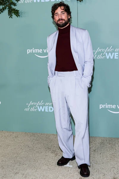 Canadese Acteur Dustin Milligan Arriveert Los Angeles Premiere Amazon Prime — Stockfoto