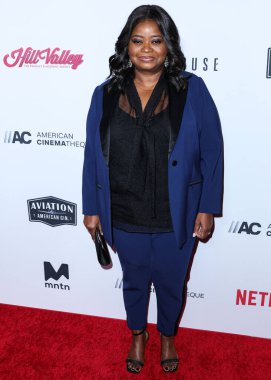 Amerikalı aktris Octavia Spencer, 17 Kasım 2022 'de Beverly Hilton Oteli' nde düzenlenen 36. Geleneksel Amerikan Sineması Ödülleri 'ne geldi..