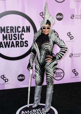 Dencia (Reprudencia Sonkey), 20 Kasım 2022 'de Los Angeles, Kaliforniya' da Microsoft Theater 'da düzenlenen 2022 Amerikan Müzik Ödülleri' ne (50..