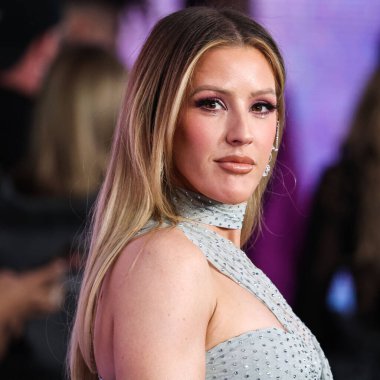 Ellie Goulding arrives at the 2022 American Music Awards (50th Annual American Music Awards) held at Microsoft Theater at L.A. Live on November 20, 2022 in Los Angeles, California, United States. clipart