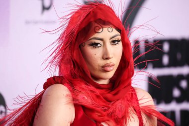 Kali Uchis arrives at the 2022 American Music Awards (50th Annual American Music Awards) held at Microsoft Theater at L.A. Live on November 20, 2022 in Los Angeles, California, United States.
