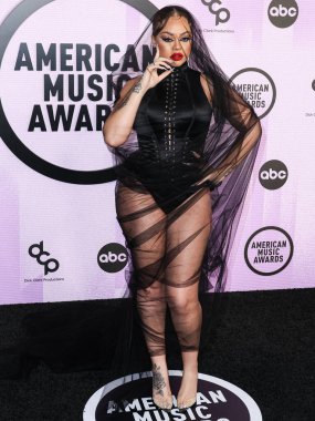 Latto (Alyssa Michelle Stephens), 20 Kasım 2022 'de Los Angeles, Kaliforniya' da Microsoft Theater 'da düzenlenen 2022 Amerikan Müzik Ödülleri' ne (50..