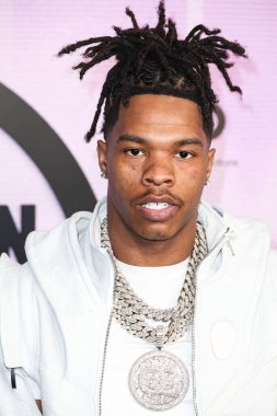 Lil Baby (Dominique Armani Jones) arrives at the 2022 American Music Awards (50th Annual American Music Awards) held at Microsoft Theater at L.A. Live on November 20, 2022 in Los Angeles, California, United States.