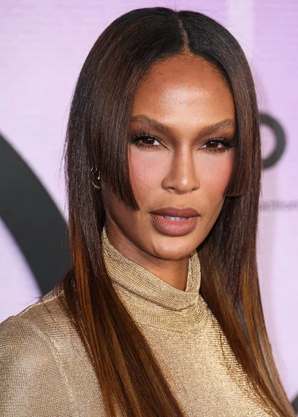 stock image Joan Smalls arrives at the 2022 American Music Awards (50th Annual American Music Awards) held at Microsoft Theater at L.A. Live on November 20, 2022 in Los Angeles, California, United States.