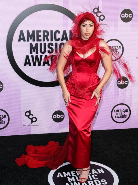 Kali Uchis Arrives 2022 American Music Awards 50Th Annual American — Stock Photo, Image