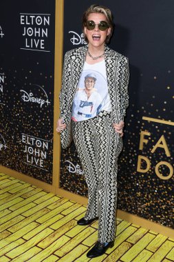 Brandi Carlile, 20 Kasım 2022 'de Dodger Stadyumu' nda düzenlenen Dodger Stadyumu 'ndan Elton John Live' a ulaştı..