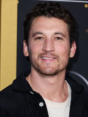 Miles Teller, Disney + 's' Elton John Live: Dodger Stadyumundan Elveda 'Sarı Tuğlalı Yol Etkinliği' ne 20 Kasım 2022 'de Elysian Park, Los Angeles, ABD' de gerçekleşti..