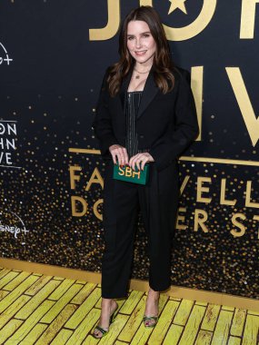 Sophia Bush, Disney + 's' Elton John Live: Dodger Stadyumundan Elveda 'Sarı Tuğla Yolu Yarışması' na 20 Kasım 2022 'de ABD' nin Los Angeles, Elysian Park, Kaliforniya 'daki Elysian Park Stadyumu' nda katıldı..