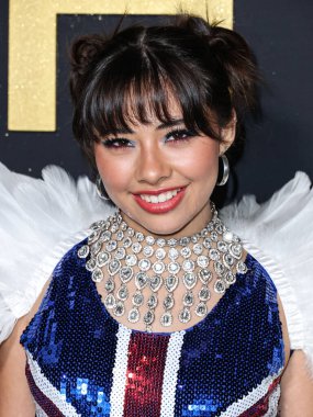 Xochitl Gomez, 20 Kasım 2022 'de Dodger Stadyumu' ndaki Elton Stadyumu 'ndan Elton John Live' a ulaştı..